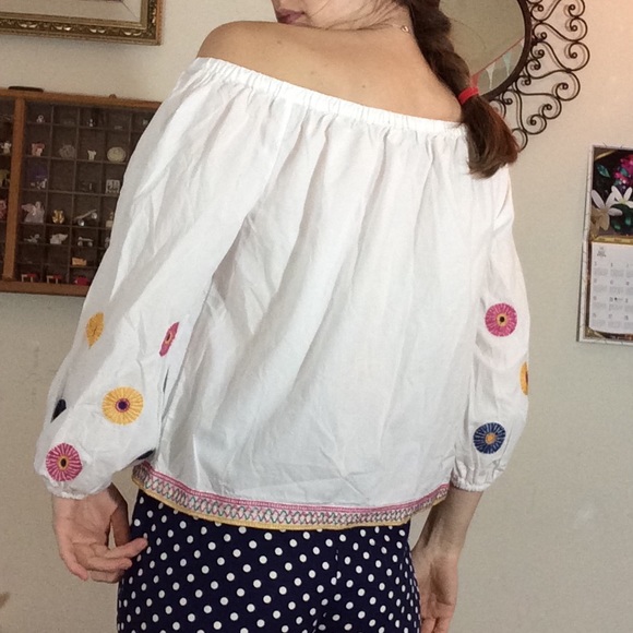 SOLD FILLMORE Madewell Summer Off Shoulder - Picture 1 of 7